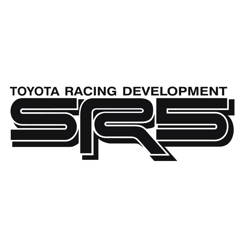 toyota racing development decal #7