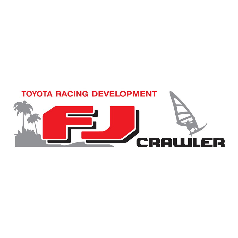 Toyota FJ Crawler decal