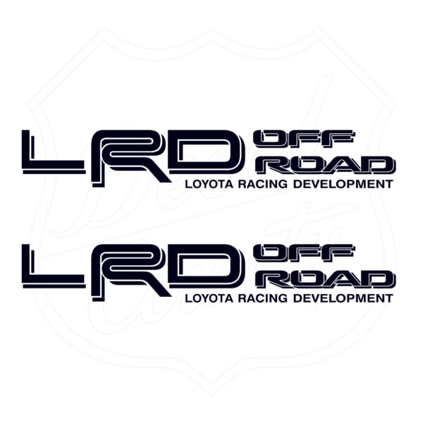 LRD Off Road Loyota Racing Development Decal County