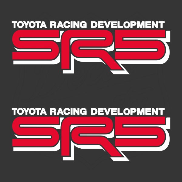 Toyota Racing Development SR5 decals
