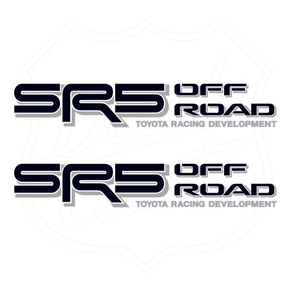 SR5 Off Road Toyota Racing Development decals