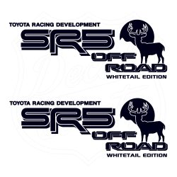 Toyota Racing Development SR5 Off Road Whitetail decals