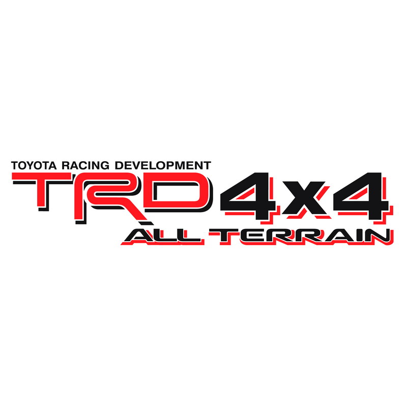Toyota TRD Off Road decal