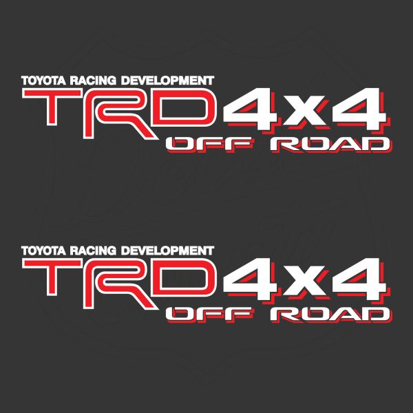 Toyota TRD 4×4 Off Road decals