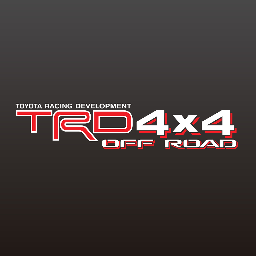 toyota off road racing decals #1