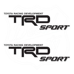 Toyota Racing Development TRD Sport decals