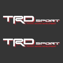 TRD Sport Toyota Racing Development decals