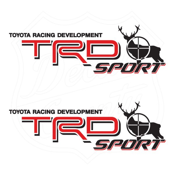 Toyota Racing Development TRD Sport Deer Hunting decals