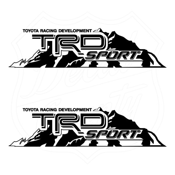 TRD Sport Mountain decal