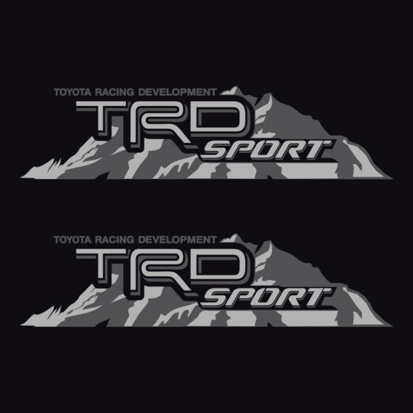 Toyota Racing Development TRD Sport Mountain decals